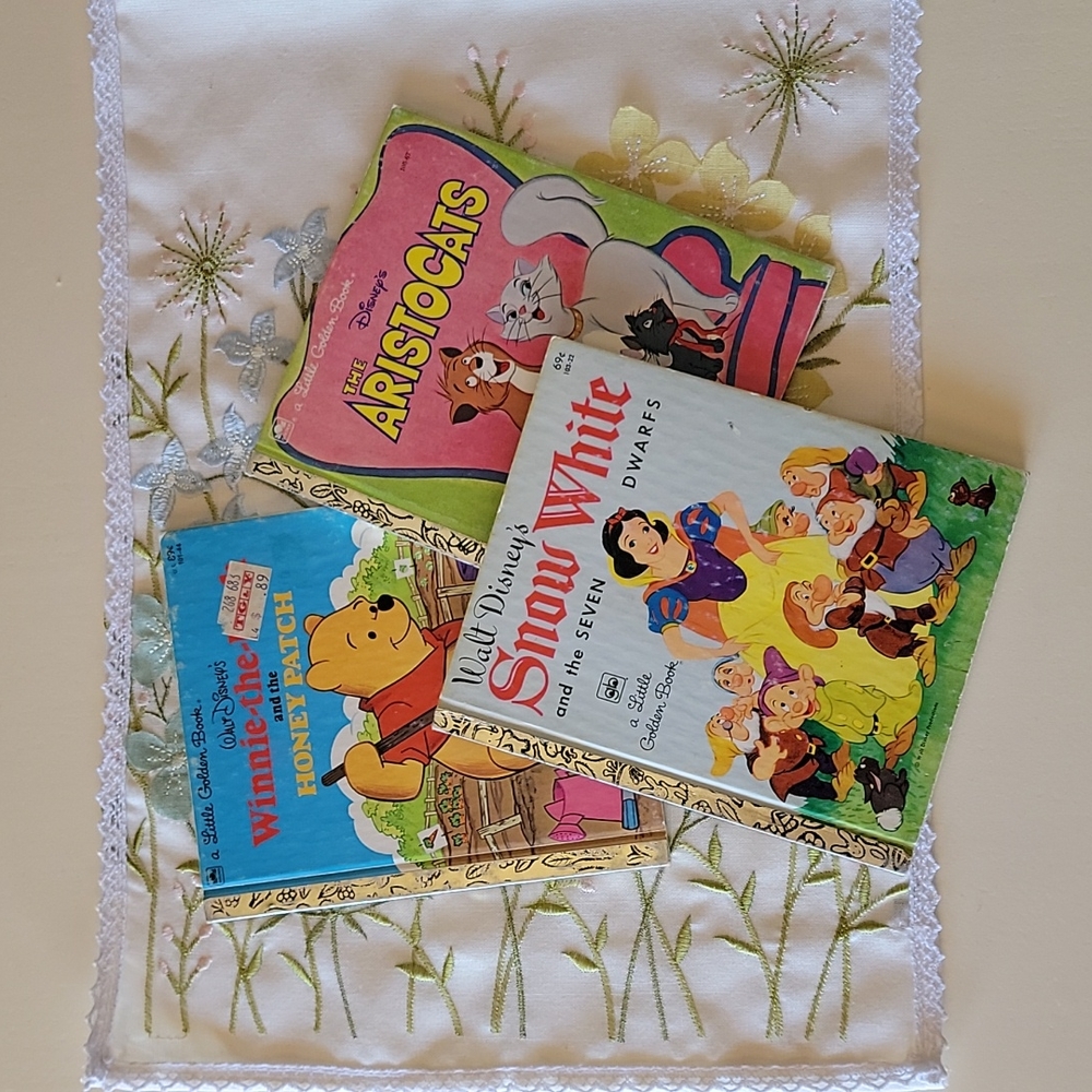 3 Vintage Little Golden Books